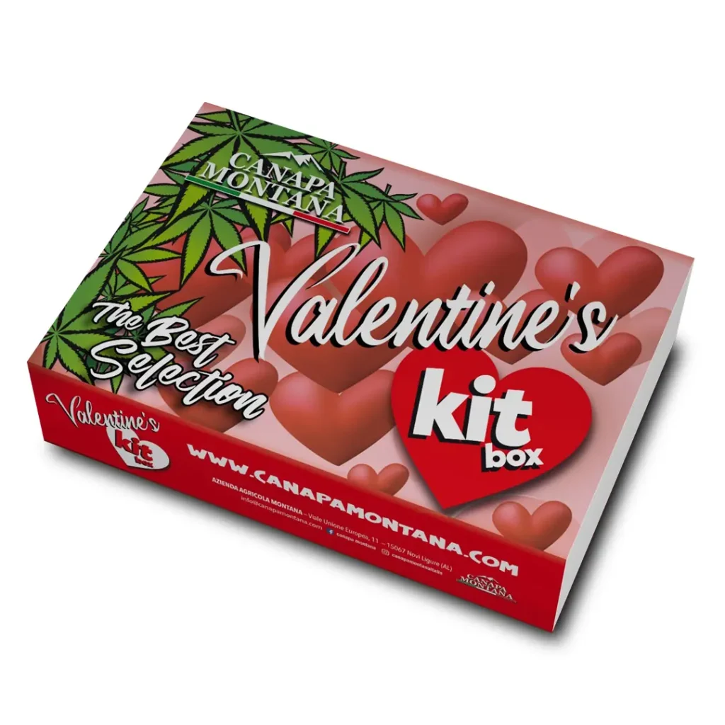 Kit CBD cannabis San Valentino