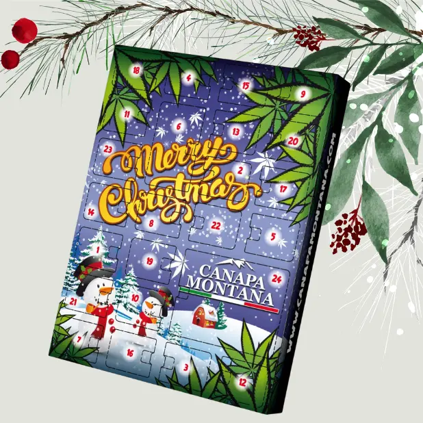 Calendario Avvento cannabis light CBD legale