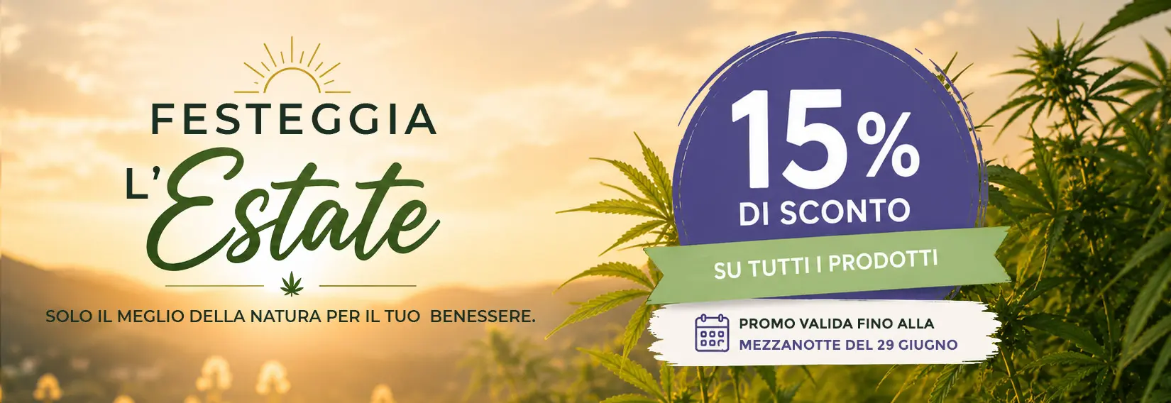 promo 15% su tutto